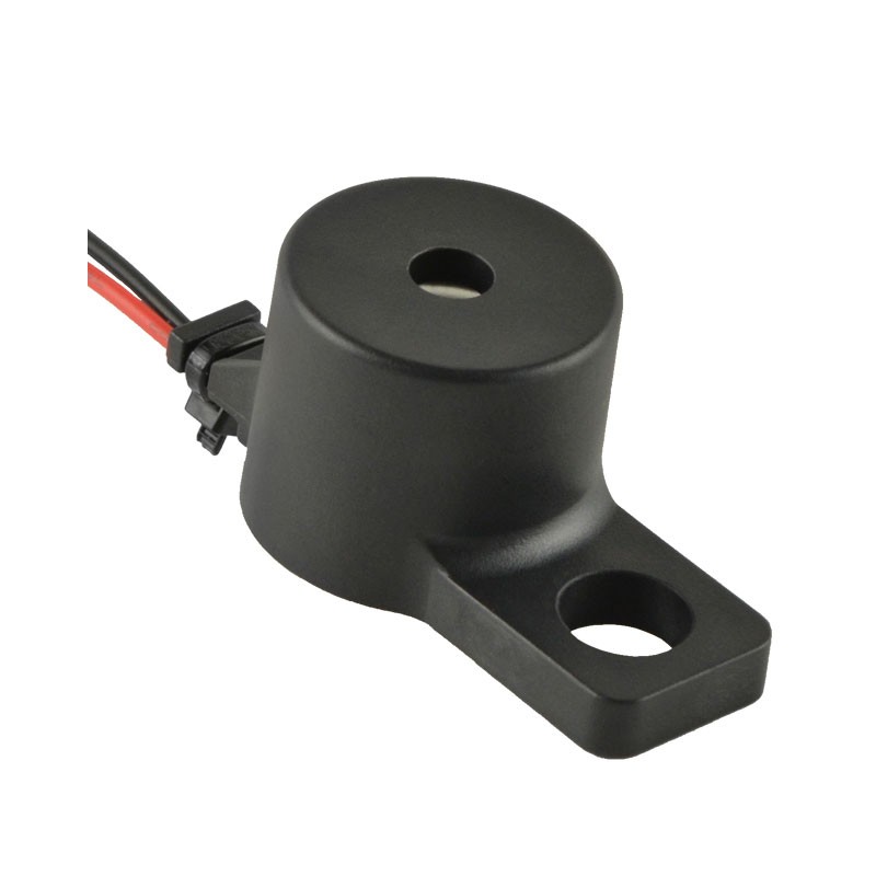 1 pcs : CPT-2521C-500 - Buzzers Transducer, Externally Driven Piezo 20 V 40mA 3.7kHz 95dB @ 20V, 30cm Panel Mount, Flange Wire L