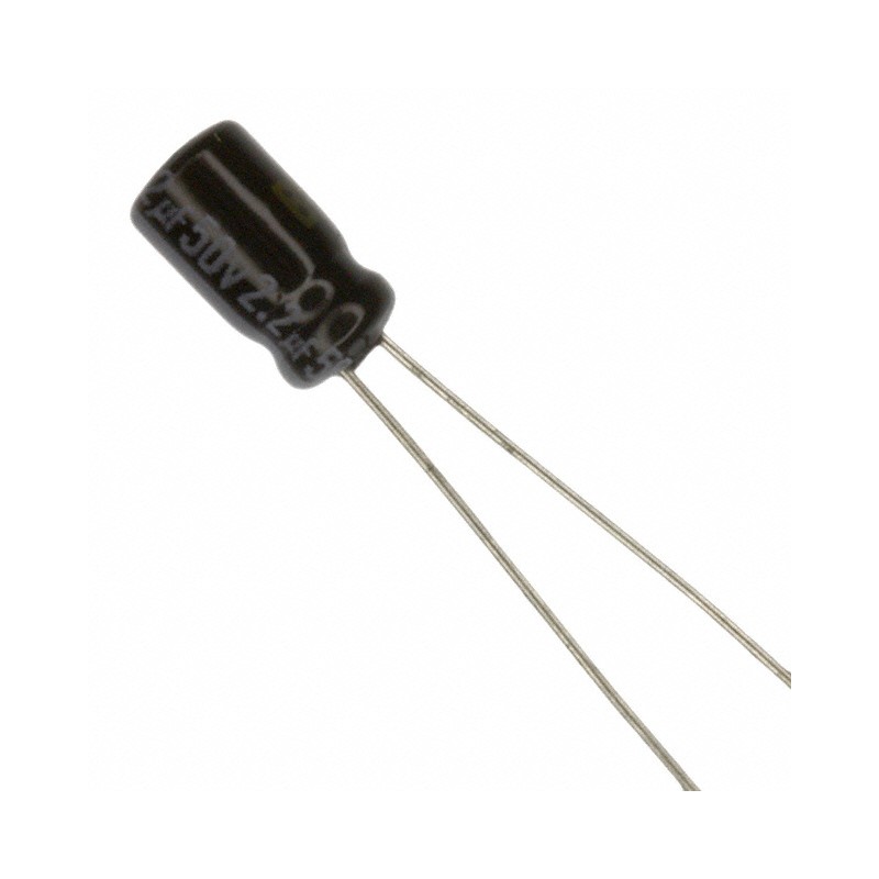 1 pcs : ECE-A1HKA2R2 - CAP ALUM 2.2UF 20% 50V RADIAL