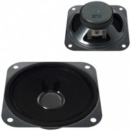 1 pcs : GF0876 - 8 Ohms General Purpose Speaker 2 W 232 Hz ~ 18 kHz Top Round, Square Frame