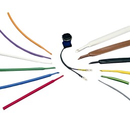 1 pcs : B2 1/8 YELLOW SPL - HEATSHRINK 1/8' YELLOW FOOT