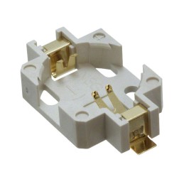 1 pcs : 504 - Battery Holder (Open) Coin, 16.0mm 1 Cell SMD (SMT) Tab