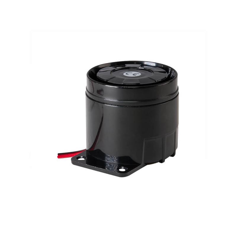 1 pcs : CPS-5447W-1105PM - Buzzers Indicator, Internally Driven 12 V 130mA 103dB @ 12V, 100cm Bracket Mount Wire Leads