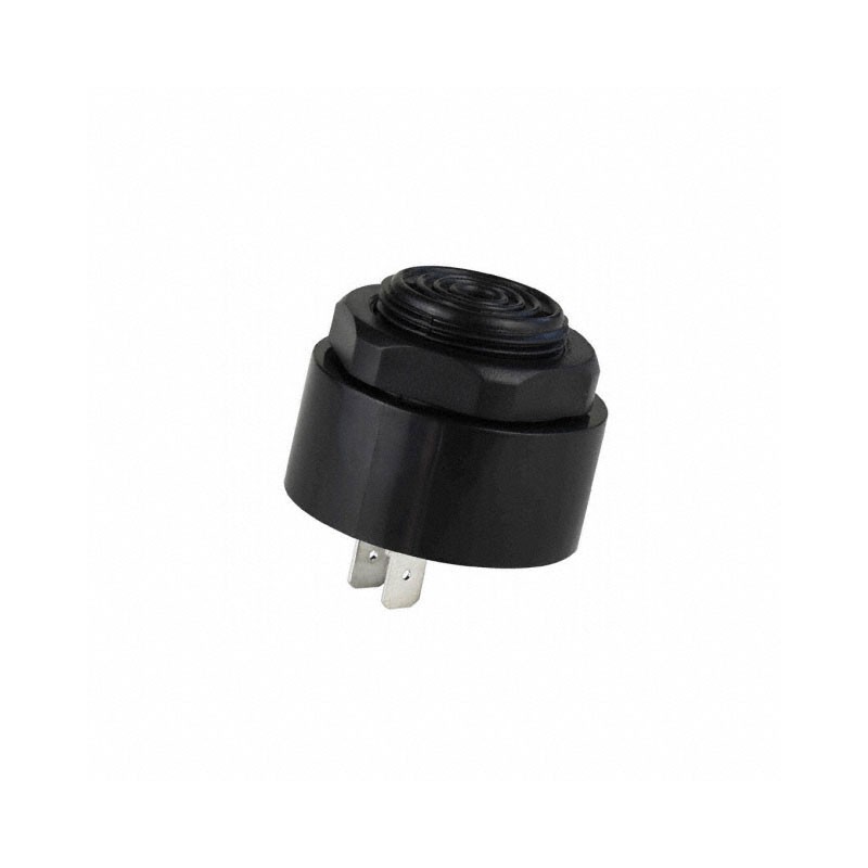1 pcs : CPI-4233-88T - Buzzers Indicator, Internally Driven Piezo 12 V 12mA 2.8kHz 88dB @ 12V, 30cm Panel Mount Quick Connect Ta