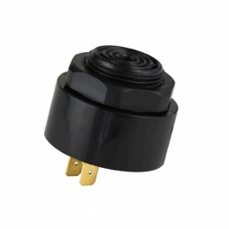 1 pcs : CPI-4233-87T - Buzzers Indicator, Internally Driven Piezo 12 V 9mA 2.8kHz 87dB @ 12V, 30cm Panel Mount Quick Connect Tab