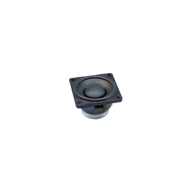 1 pcs : CDS-4837-54SP - 4 Ohms General Purpose Speaker 5 W 136 Hz ~ 20 kHz Top Round, Square Frame