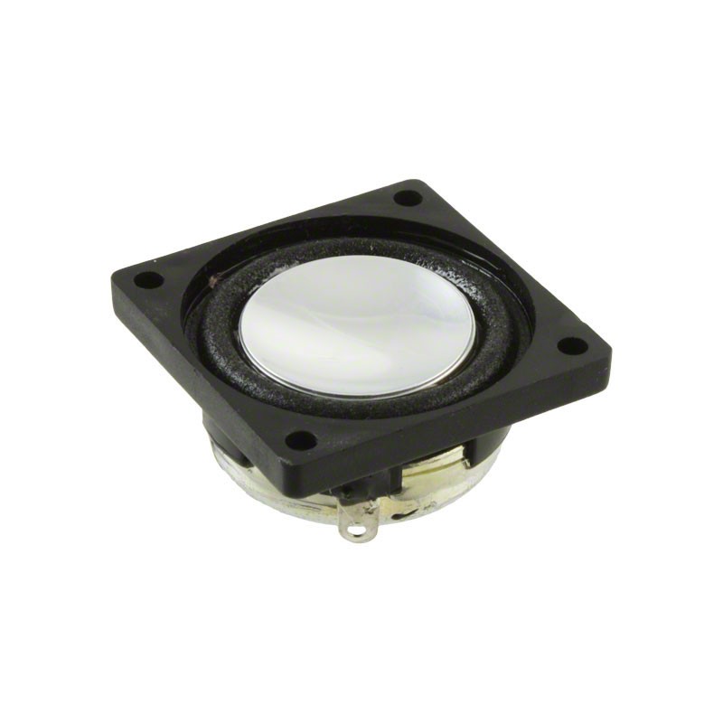 1 pcs : CMS0321KLX - 8 Ohms General Purpose Speaker 2 W 240 Hz ~ 15 kHz Top Round, Square Frame