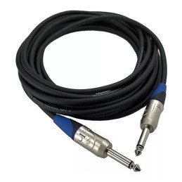 1 pcs : IO-IC109005-M2MBL - Cable Mono Phone Plug, 6.35mm (1/4', 0.25') To Phone Plug, 6.35mm (1/4', 0.25') 5.0' (1.52m)