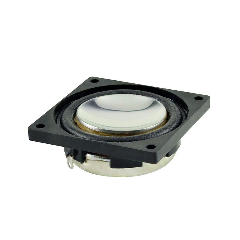1 pcs : CSS-40408N - 8 Ohms General Purpose Speaker 5 W 352 Hz ~ 20 kHz Top Round, Square Frame
