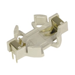 1 pcs : BU1632-JJ-1-G - Battery Holder (Open) Coin, 16.0mm 1 Cell PC Pin