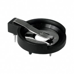 1 pcs : 103 - Battery Holder (Open) Coin, 20.0mm 1 Cell PC Pin