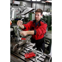 1 pcs - Facom Combination Spanner, Imperial, Double Ended, 180 mm Overall