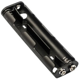 1 pcs : BH34AASF - Battery Holder (Open) AA 4 Cell 9 Volt Snap Fasteners