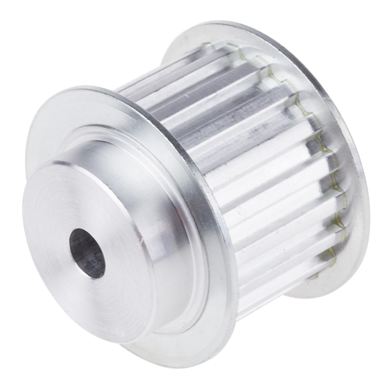 1 pcs - RS PRO Timing Belt Pulley, Aluminium 16mm Belt Width x 5mm Pitch, 19 Tooth