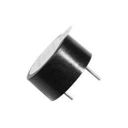 1 pcs : IP134012-1 - Buzzers Indicator, Internally Driven Piezo 12 V 7mA 4kHz 80dB @ 12V, 10cm Through Hole PC Pins