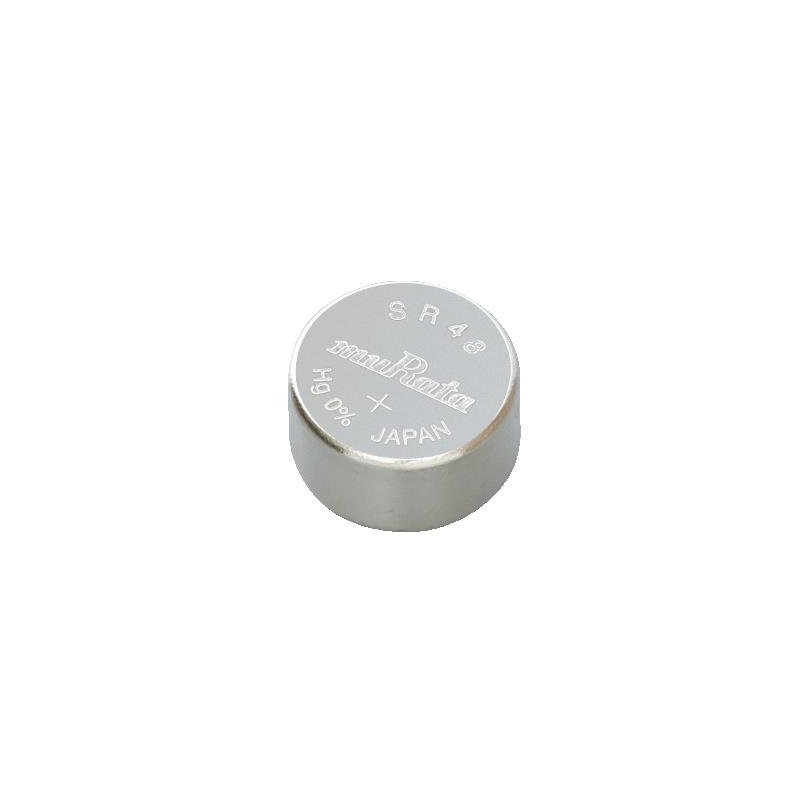1 pcs : SR48 - Coin, 7.9mm Silver Oxide 1.55 V Battery Non-Rechargeable