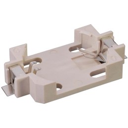 1 pcs : BAT-HLD-013-SMT-TR - Battery Holder (Open) Coin, 20.0mm 1 Cell SMD (SMT) Tab