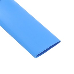 1 pcs : B2 3/8 BLUE SPL - HEATSHRINK 3/8' BLUE FOOT
