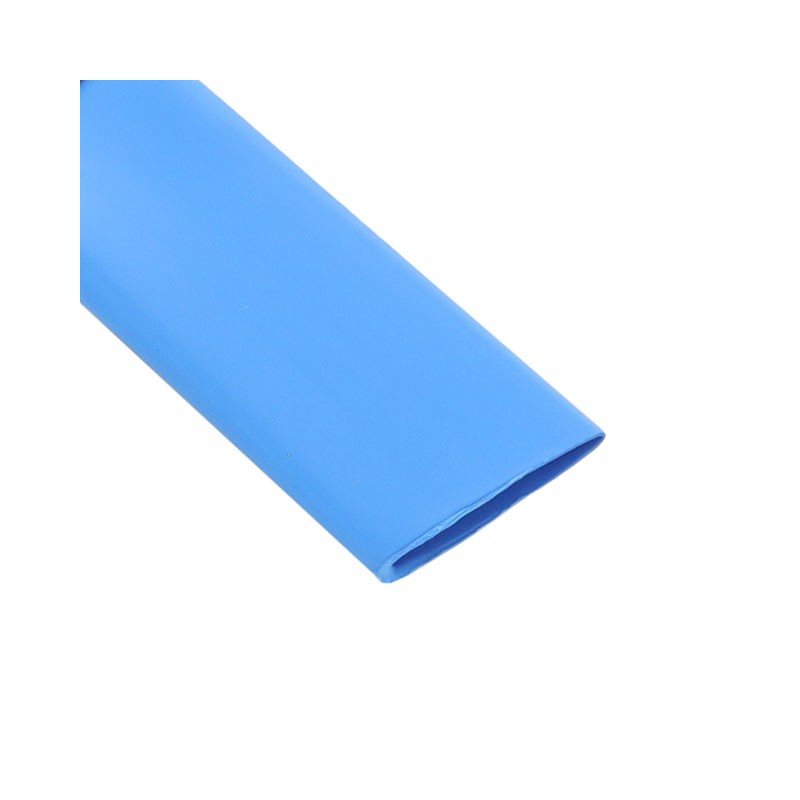 1 pcs : B2 3/8 BLUE SPL - HEATSHRINK 3/8' BLUE FOOT