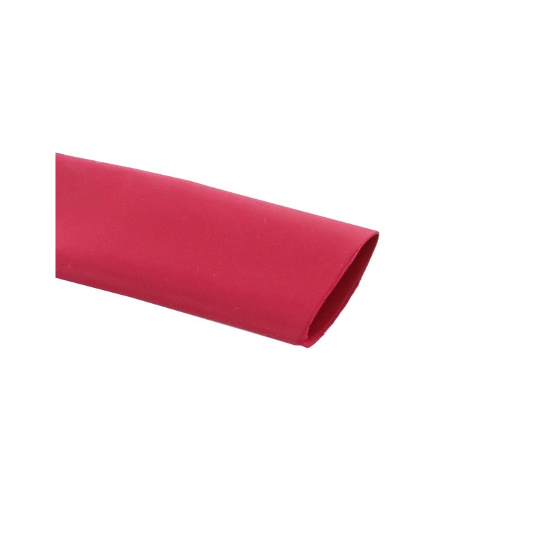 1 pcs : B2 3/8 RED SPL - HEATSHRINK 3/8' RED FOOT