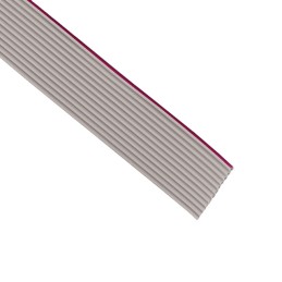 1 pcs : 63910415521CAB - CBL RIBN 4COND 0.05 GRAY 3.28'