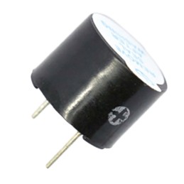 1 pcs : IE122312-6 - Buzzers Indicator, Internally Driven Electromechanical 12 V 30mA 2.3kHz 85dB @ 12V, 10cm Through Hole PC Pi