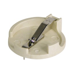 1 pcs : BH32T-C-HITE - Battery Holder (Open) Coin, 20.0mm 1 Cell PC Pin