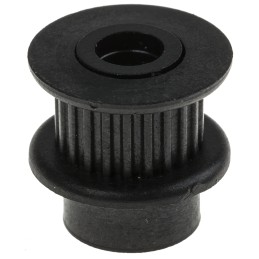 1 pcs - RS PRO Timing Belt Pulley, Glass Filled PC 6mm Belt Width x 2mm Pitch, 22 Tooth