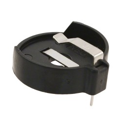 1 pcs : BH1000G - Battery Holder (Open) Coin, 24.5mm 1 Cell PC Pin