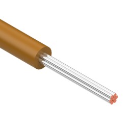 1 pcs : 30-02590 - HOOK-UP STRND 26AWG BROWN 3.28'