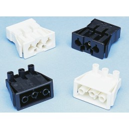 5 pcs - Wieland ST18 Series Connector, 3-Pole, Male, Panel Mount, 16A, IP20