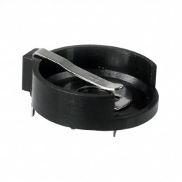 1 pcs : 1025 - Battery Holder (Open) Coin, 24.5mm 1, 2 Cell PC Pin