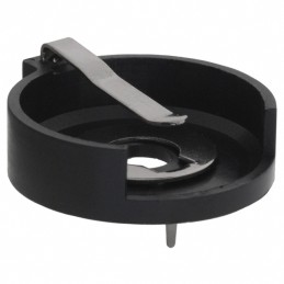 1 pcs : 1025-7 - Battery Holder (Open) Coin, 24.5mm 1, 2 Cell PC Pin