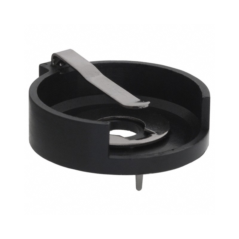 1 pcs : 1025-7 - Battery Holder (Open) Coin, 24.5mm 1, 2 Cell PC Pin