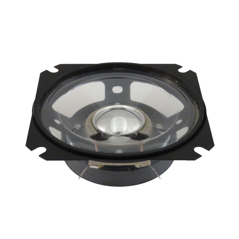 1 pcs : SM870508-1 - 8 Ohms General Purpose Speaker 10 W 500 Hz ~ 7 kHz Top Round, Square Frame