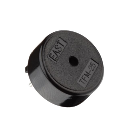 1 pcs : TFM-25 - Buzzers 9 V 2.5mA 4kHz 80dB @ 9V, 10cm Through Hole PC Pins