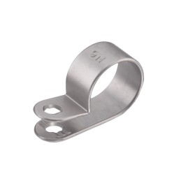 1 pcs : 7425134 - CBL CLAMP P-TYPE SILVER FASTENER