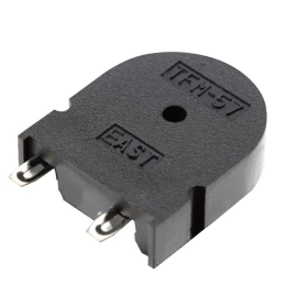 1 pcs : TFM-57-2 - Buzzers 3 V 1.2mA 2kHz 70dB @ 3V, 10cm Through Hole PC Pins