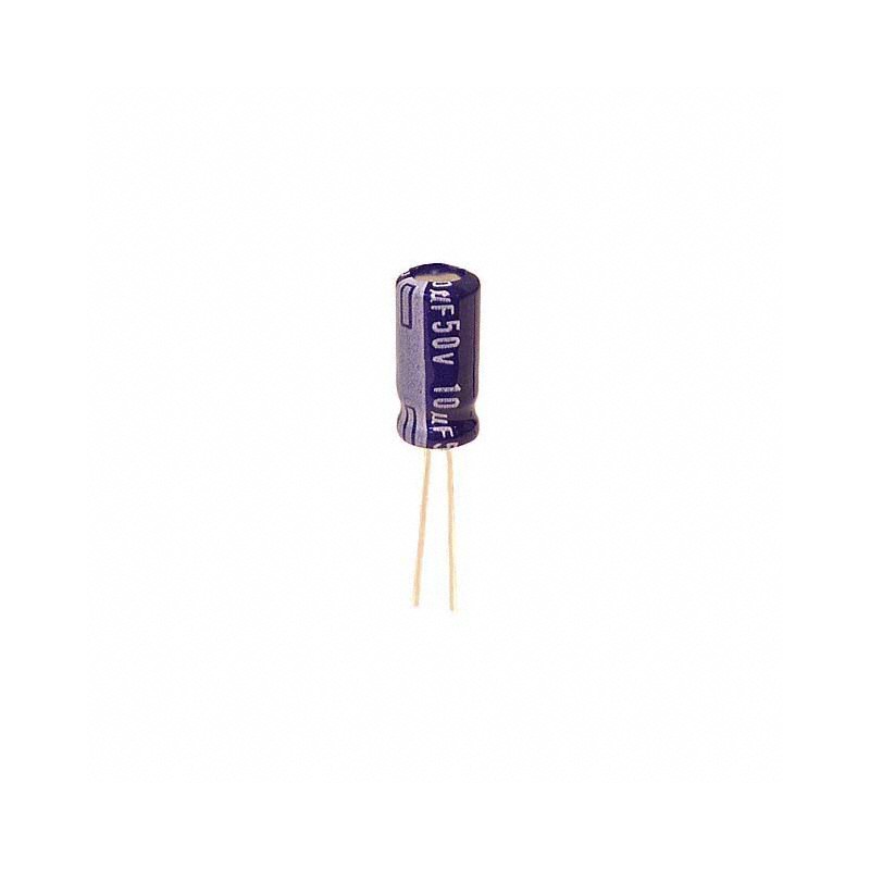 1 pcs : ECA-1HM100 - CAP ALUM 10UF 20% 50V RADIAL