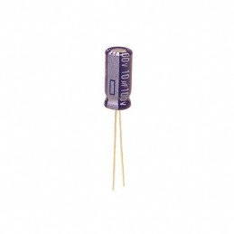 1 pcs : ECA-2AM100 - CAP ALUM 10UF 20% 100V RADIAL