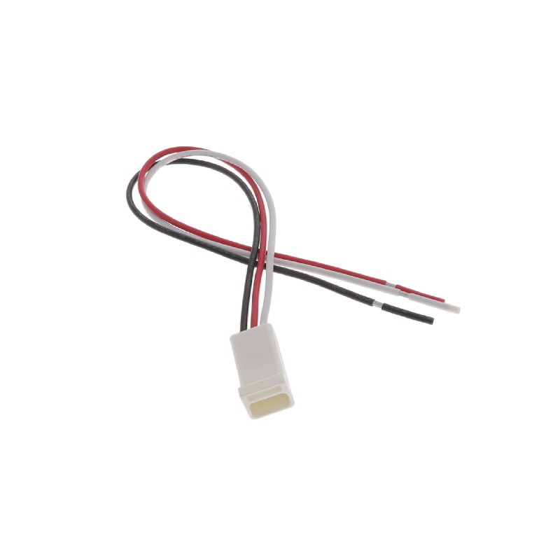 1 pcs : 1-2834183-2 - 3P,REC CABLE ASSY-200MM,WHITE,TI