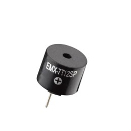 1 pcs : EMX-7T12SP - Buzzers 12 V 30mA 2.3kHz 85dB @ 12V, 10cm Through Hole PC Pins
