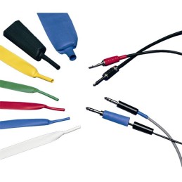 1 pcs : B2(3X) 12/4 BLACK SPL - HEATSHRINK 0.48' BLACK FOOT