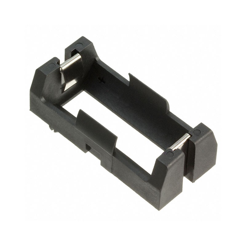 1 pcs : 1095 - Battery Holder (Open) 18350 1 Cell PC Pin