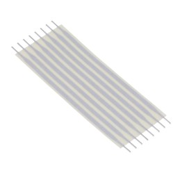 1 pcs : 9-6474612-4 - CABLE FLXSTRP 8POS 2.54MM 2'