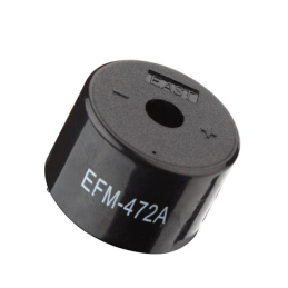 1 pcs : EFM-472A - Buzzers 12 V 10mA 3.5kHz 90dB @ 12V, 100cm Through Hole PC Pins