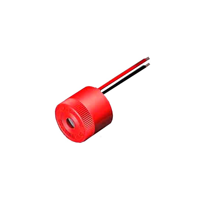 1 pcs : M-80W - Buzzers Indicator, Internally Driven Piezo 10 ~ 50mA 2.9kHz 103dB @ 15V, 61cm Panel Mount Wire Leads