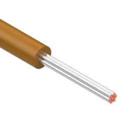 1 pcs : 30-02580 - HOOK-UP STRND 24AWG BROWN 3.28'