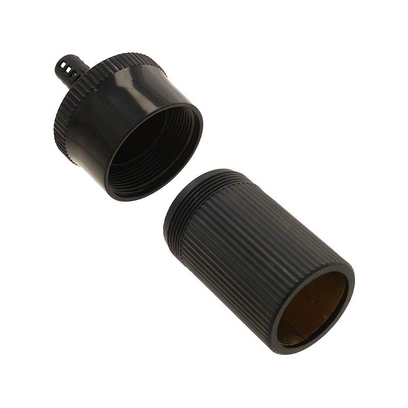 1 pcs : ZA2010 - Auto Power Socket Cigarette Lighter Assembly 12 V 10 A ABS, Insulation Black