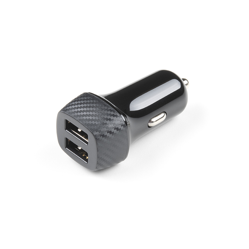 1 pcs : TOL-16886 - Auto Adapter Battery Charger 5V, 5V 2.4A