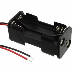 1 pcs : HH-3631 - Battery Holder (Open) AAA 4 Cell Wire Leads - 6' (152.4mm)